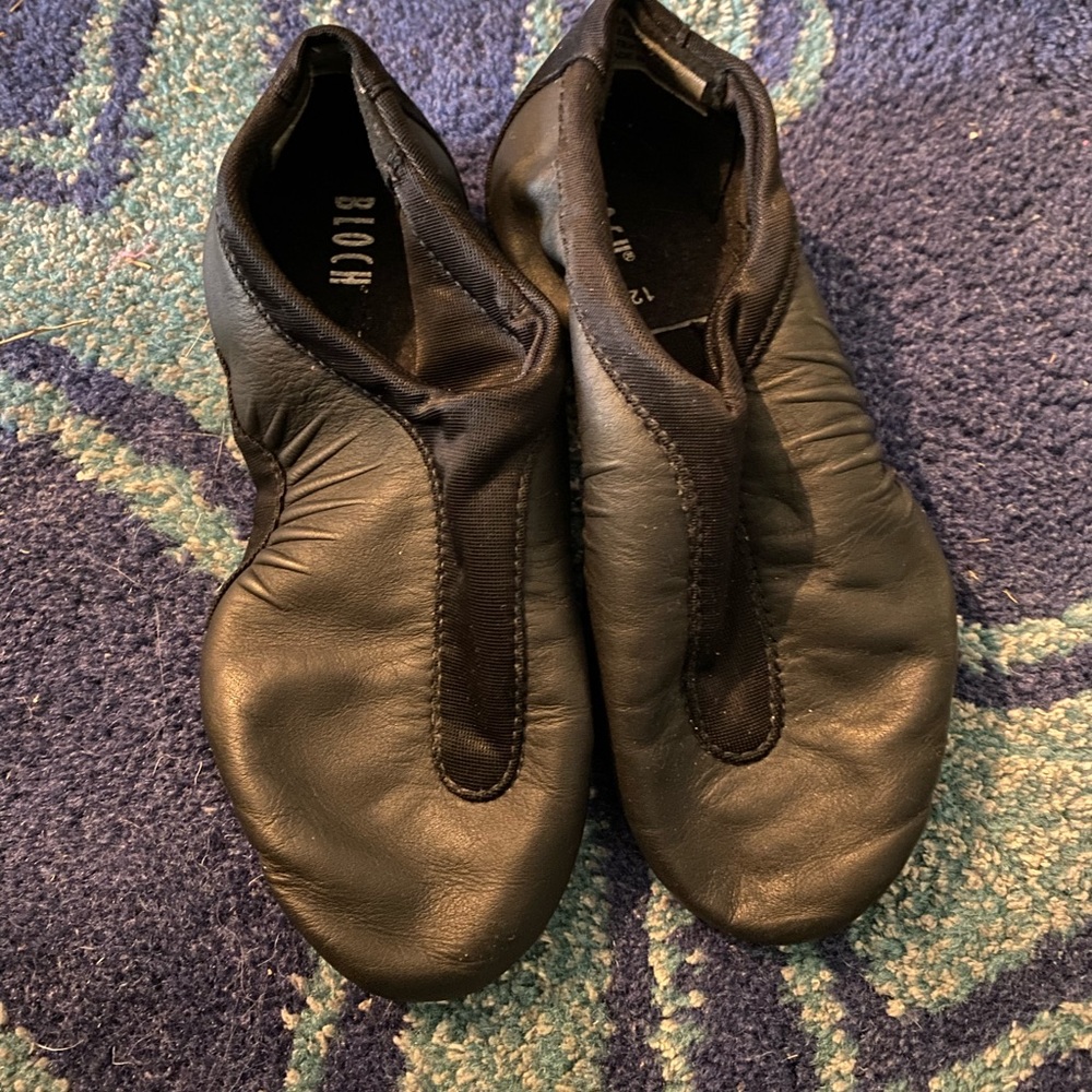 Bloch Pulse Split Sole Girls Jazz Shoe Black